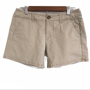 American Eagle Outfitters Midi Stretch Shorts